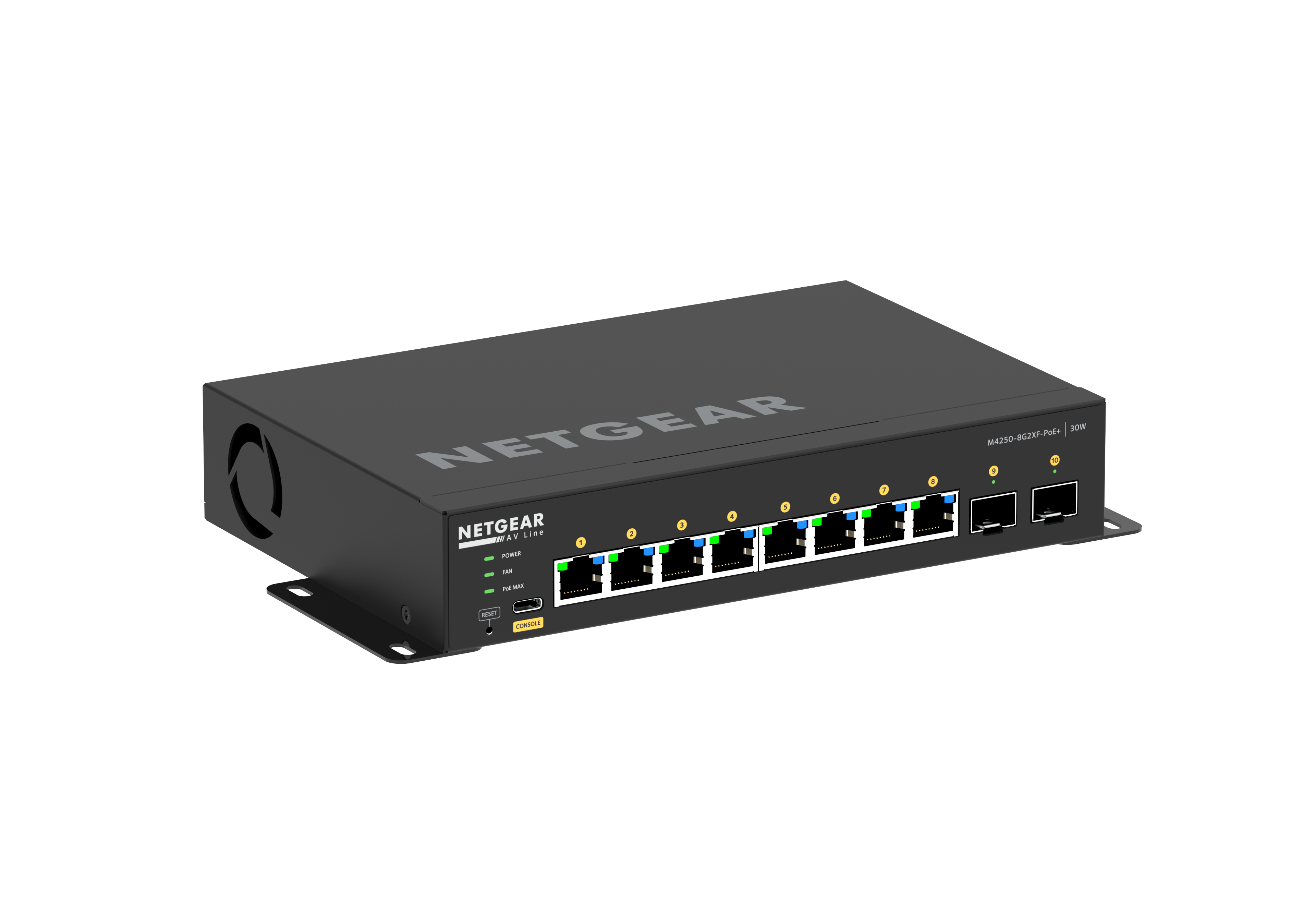 スイッチングハブ Hub ・ Gsm4210px M4250 8g2xf Poe ネットギア【netgear】